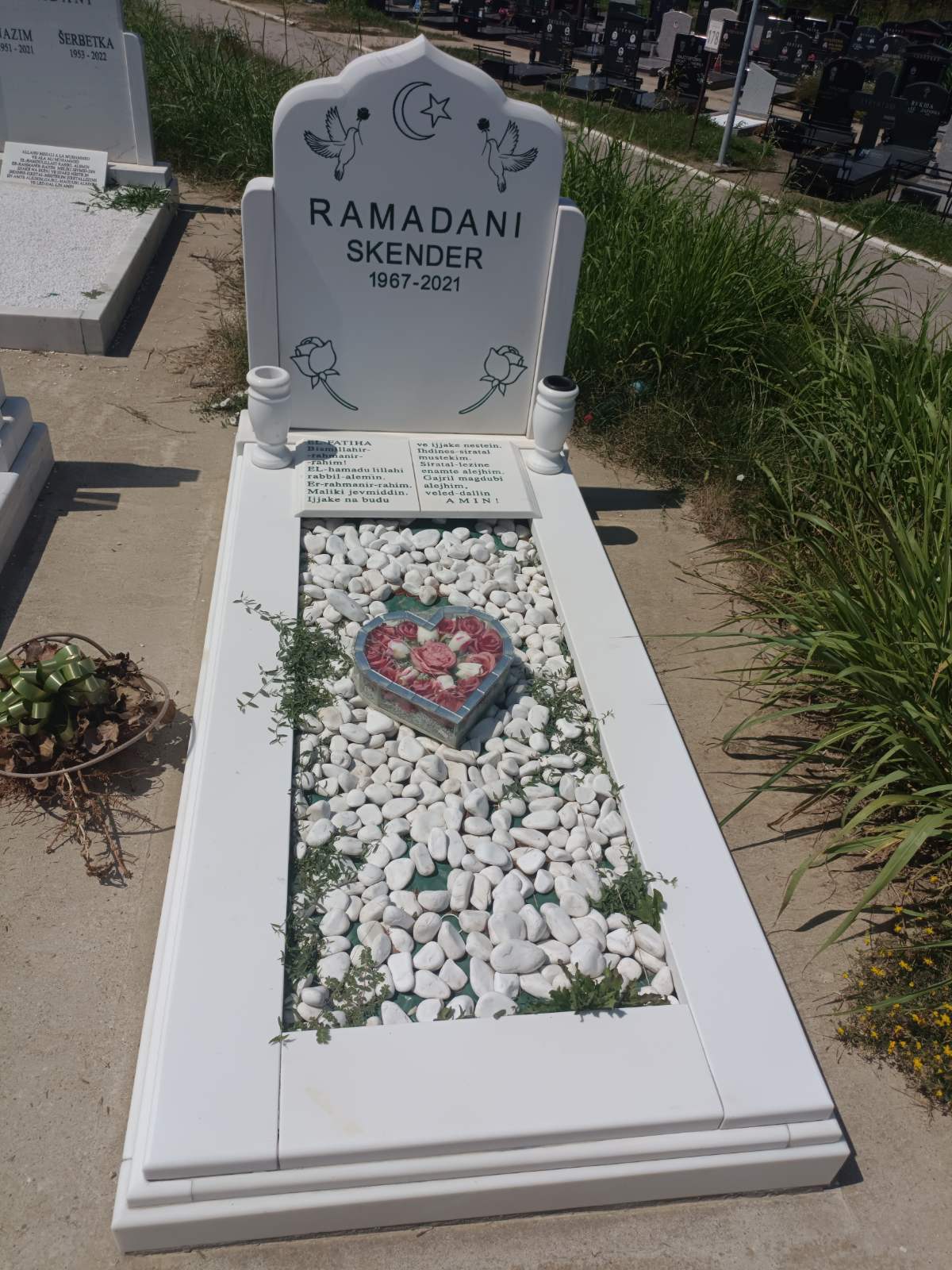 Komplet Spomenik od prilepskog belog #5